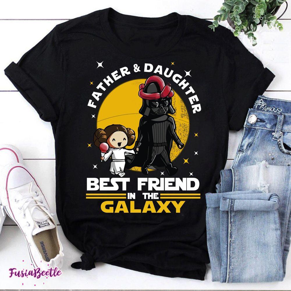 Father Daughter Best Friends In The Galaxy Vintage Shirt Father Daughter Best Friends In The Galaxy Vintage Shirt